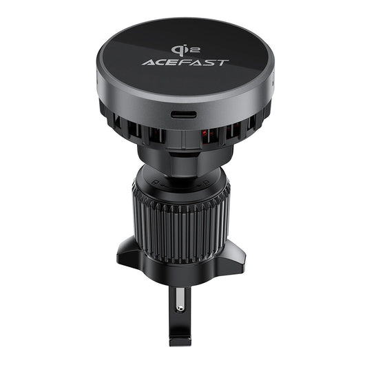 Incarcator Auto Wireless Acefast D40, 15W, 1.67A, Gri