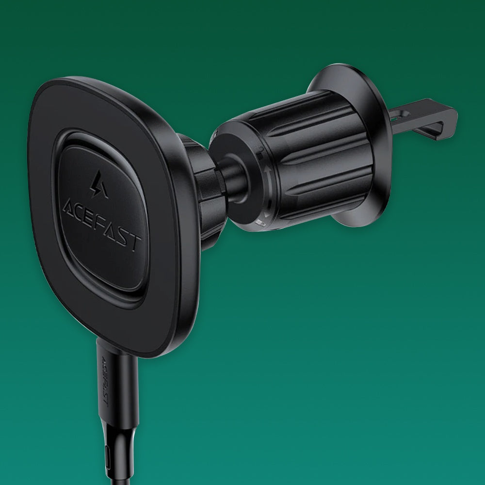 Incarcator Auto Wireless Acefast D46, 15W, 1.67A, Negru