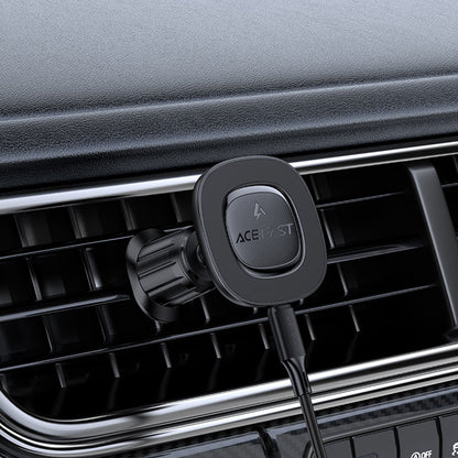 Incarcator Auto Wireless Acefast D46, 15W, 1.67A, Negru