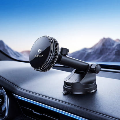 Incarcator Auto Wireless Acefast D67, 25W, Negru