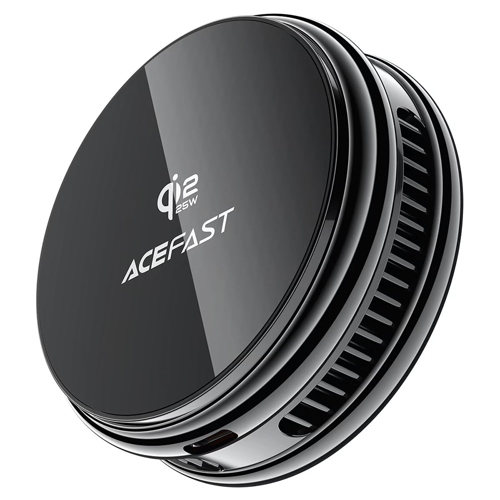 Incarcator Retea Wireless Acefast E47 2in1, 25W, Negru