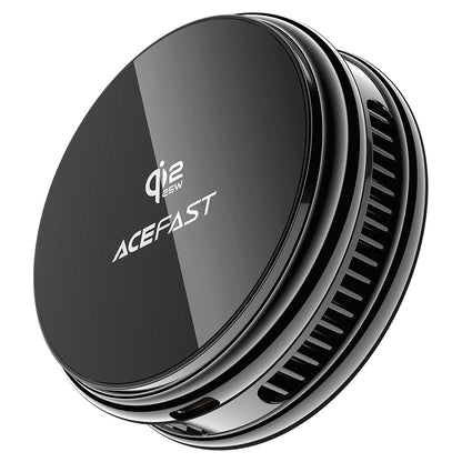 Incarcator Retea Wireless Acefast E47 2in1, 25W, Negru