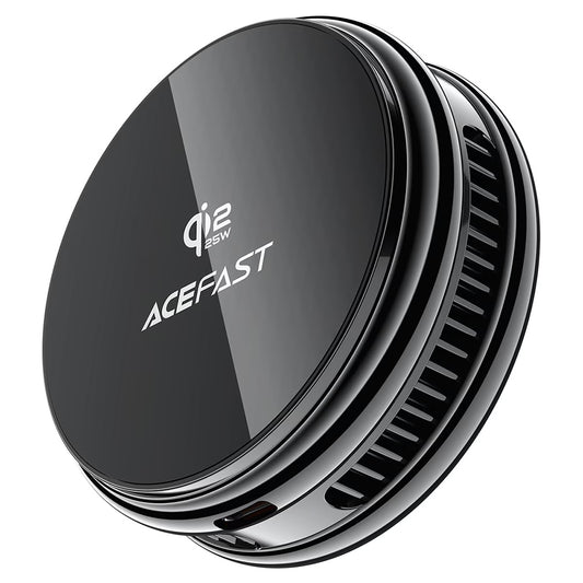 Incarcator Retea Wireless Acefast E47 2in1, 25W, Negru