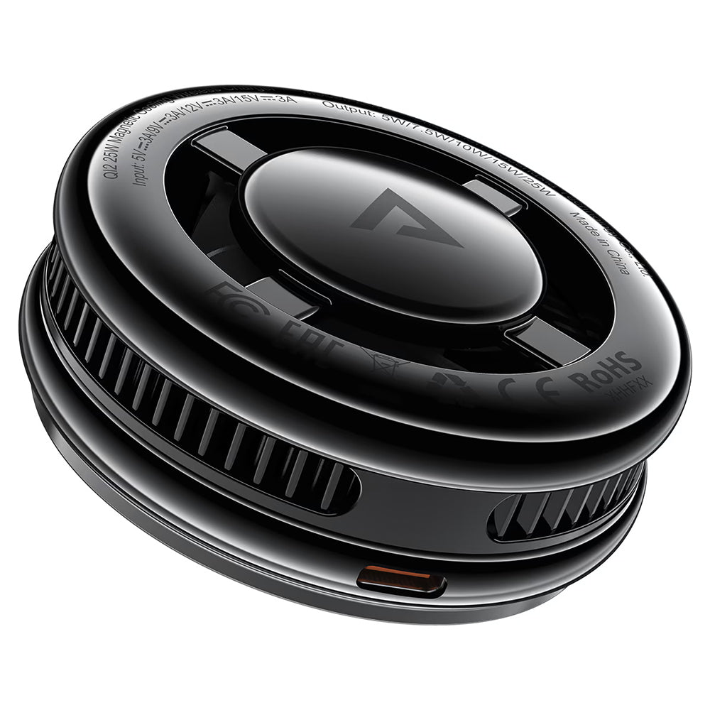 Incarcator Retea Wireless Acefast E47 2in1, 25W, Negru