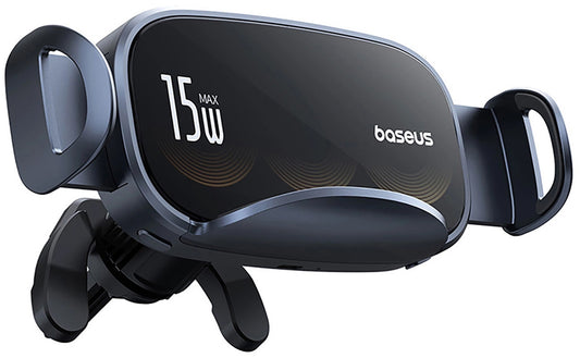 Incarcator Auto Wireless Baseus LightChaser, 15W, 1.67A, Negru C40355901111-00
