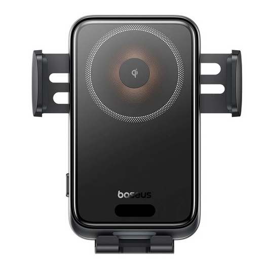 Incarcator Auto Wireless Baseus Wisdom Pro Vent, 15W, 1.67A, Negru, Resigilat C40381501123-00