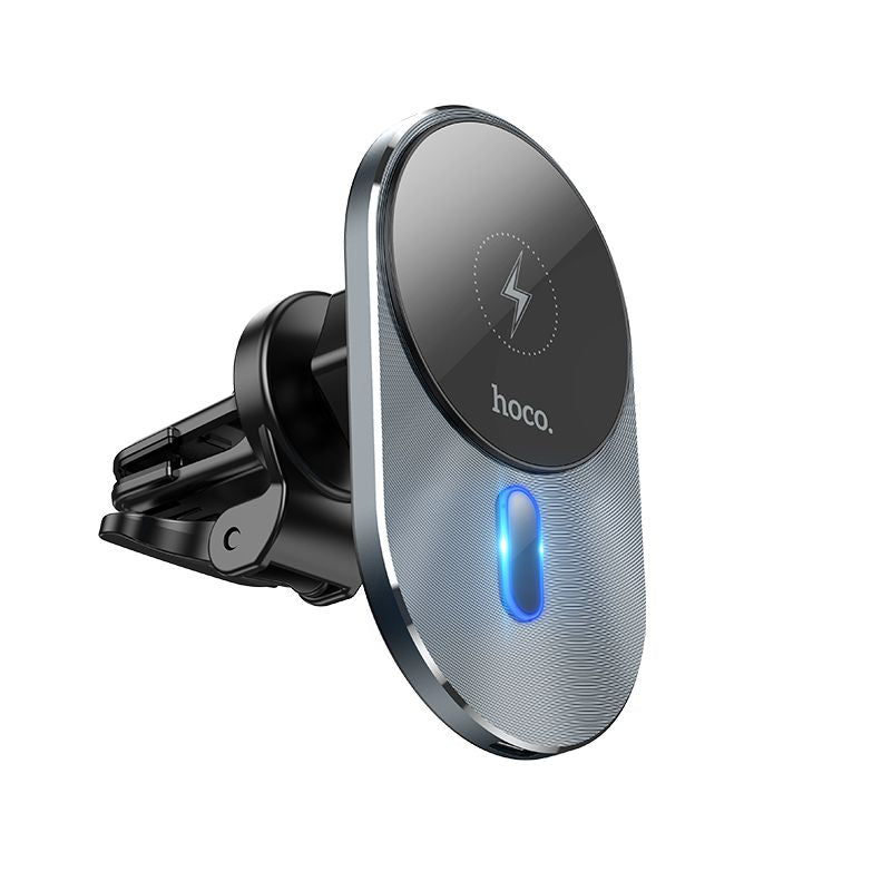 Incarcator Auto Wireless HOCO CA91, 15W, 1.67A, Negru