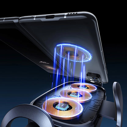 Incarcator Auto Wireless Baseus LightChaser, 15W, 1.67A, Negru, Resigilat C40355901111-00