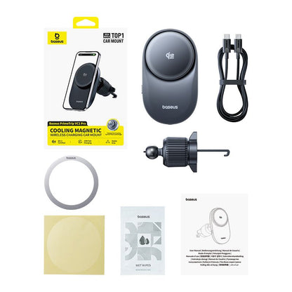 Incarcator Auto Wireless Baseus PrimeTrip VC2 Pro, 25W, Negru C0013N00