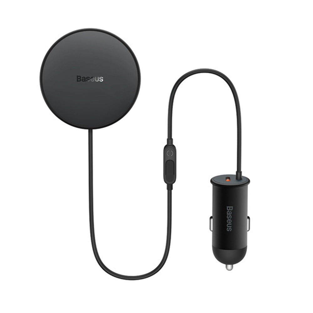 Incarcator Auto Wireless Baseus CW01, 15W, 1.67A, Negru C0013A01