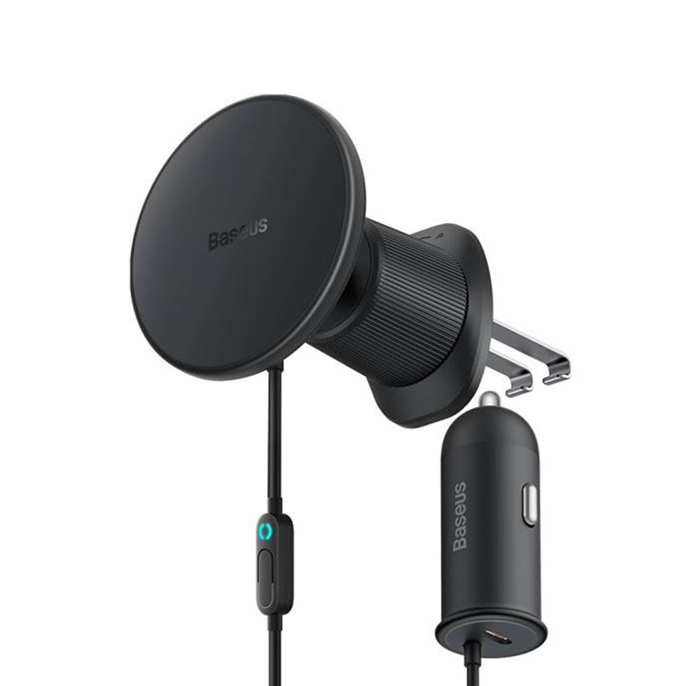 Incarcator Auto Wireless Baseus CW01, 15W, 1.67A, Negru C0013A01