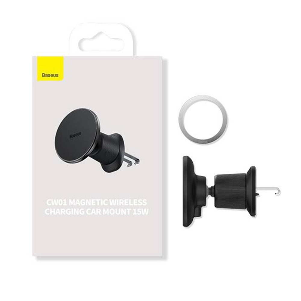 Incarcator Auto Wireless Baseus CW01, 15W, 1.67A, Negru C0013A01