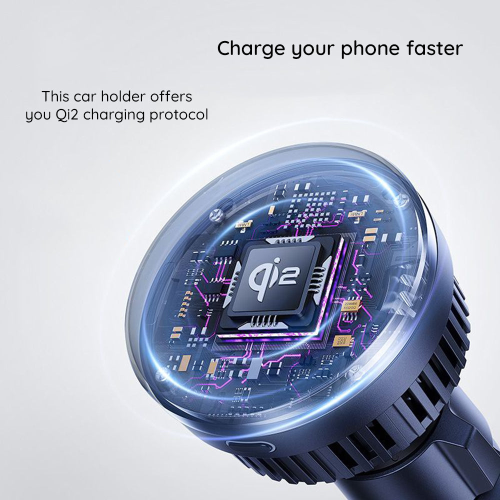 Incarcator Auto Wireless Baseus MagPro, 15W, 1.67A, Negru C40164100121-01