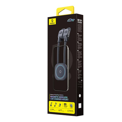 Incarcator Auto Wireless Baseus PrimeTrip C03s Pro, 15W, 1.67A, Negru C0013803