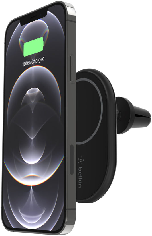 Incarcator Auto Wireless Belkin BoostCharge, 10W, 1.1A, Negru WIC004btBK