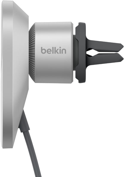 Incarcator Auto Wireless Belkin BoostCharge Pro, 15W, 1.67A, Alb WIC008btGR-V2