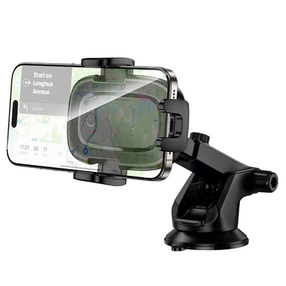 Incarcator Auto Wireless Borofone BH223 Follower, 15W, 1.67A, Negru