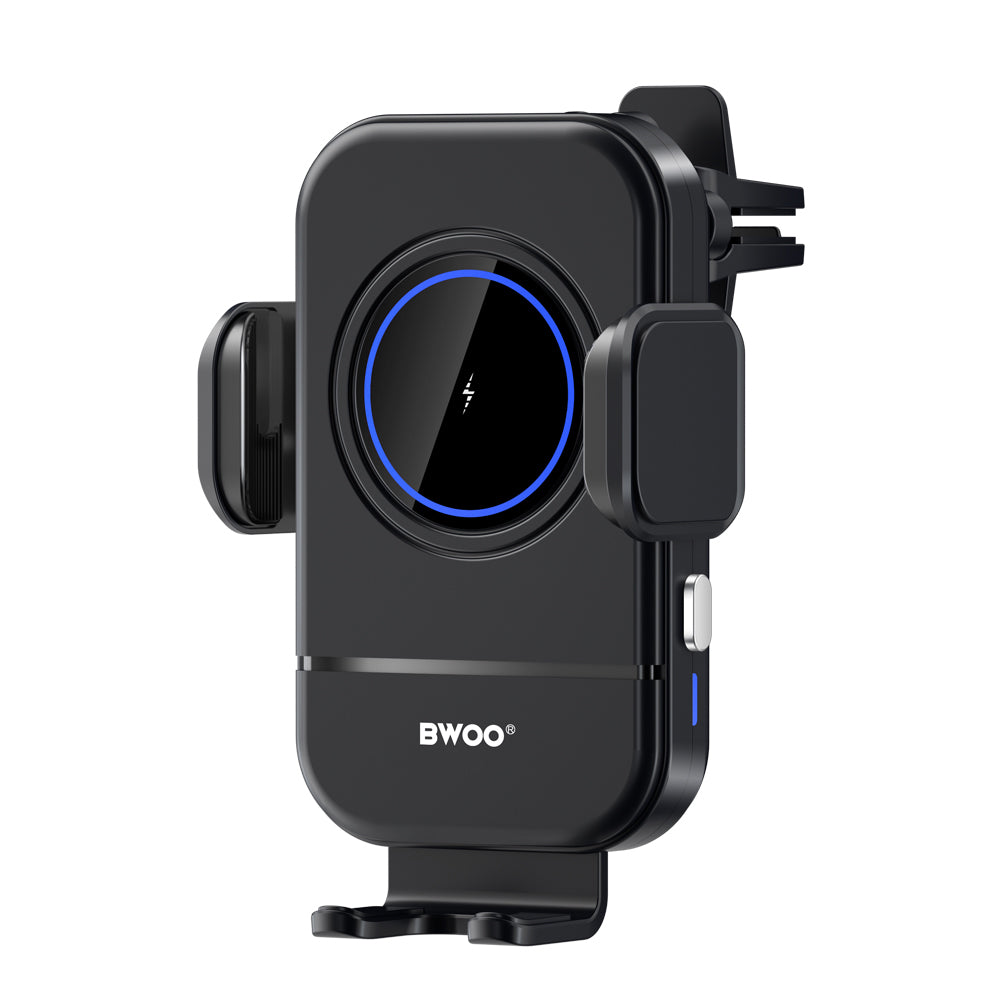 Incarcator Auto Wireless BWOO ZJ137, 15W, 1.67A, Negru