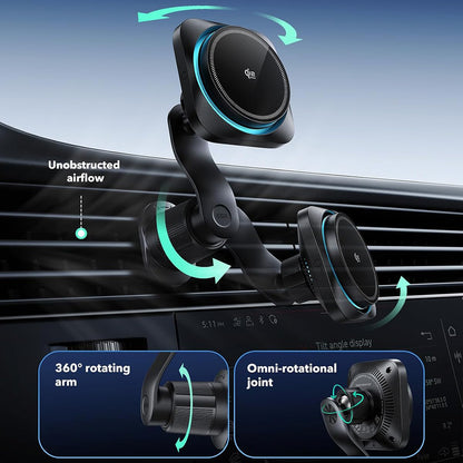 Incarcator Auto Wireless ESR, 25W, Negru