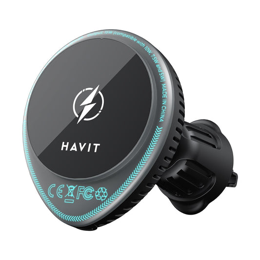 Incarcator Auto Wireless HAVIT W3036, 15W, 1.67A, Negru