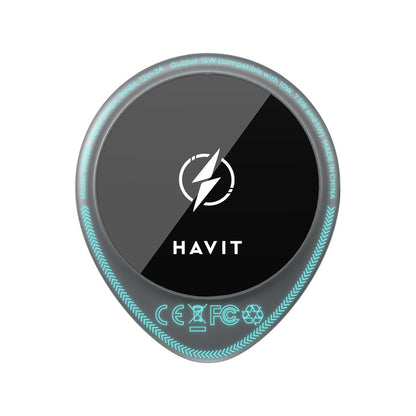 Incarcator Auto Wireless HAVIT W3036, 15W, 1.67A, Negru