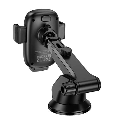 Incarcator Auto Wireless HOCO HW32, 15W, 1.67A, Negru