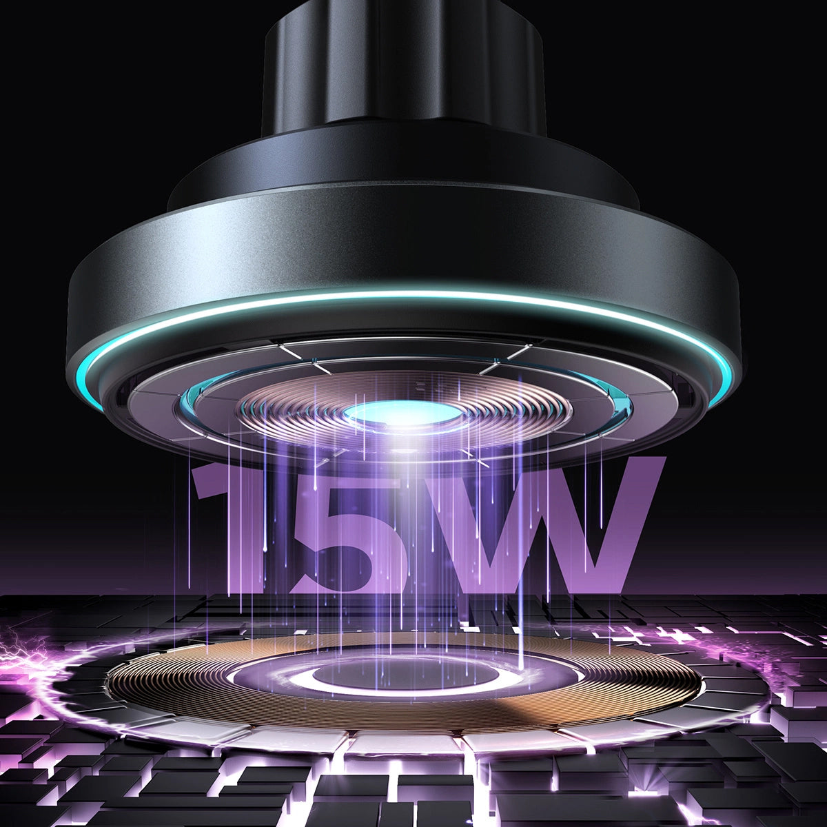 Incarcator Auto Wireless Joyroom JR-ZS240 Pro, 15W, 1.67A, Negru