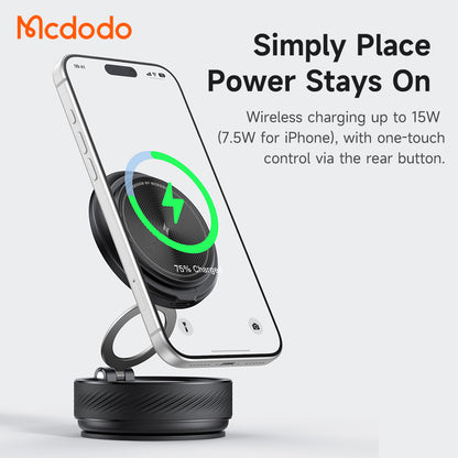 Incarcator Auto Wireless McDodo CH-8610, 15W, 1.67A, Negru