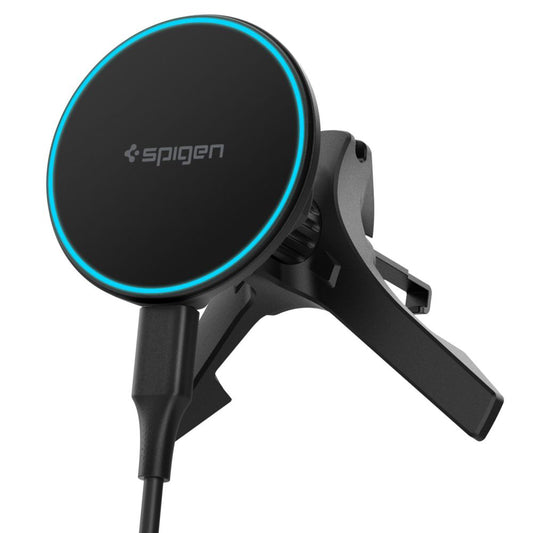 Incarcator Auto Wireless Spigen EV15MAQ Essential, 15W, 1.67A, Negru ACP10513