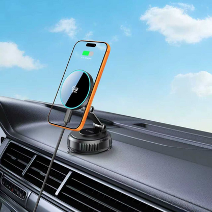 Incarcator Auto Wireless Tech-Protect MM25W-V8, 25W, Negru