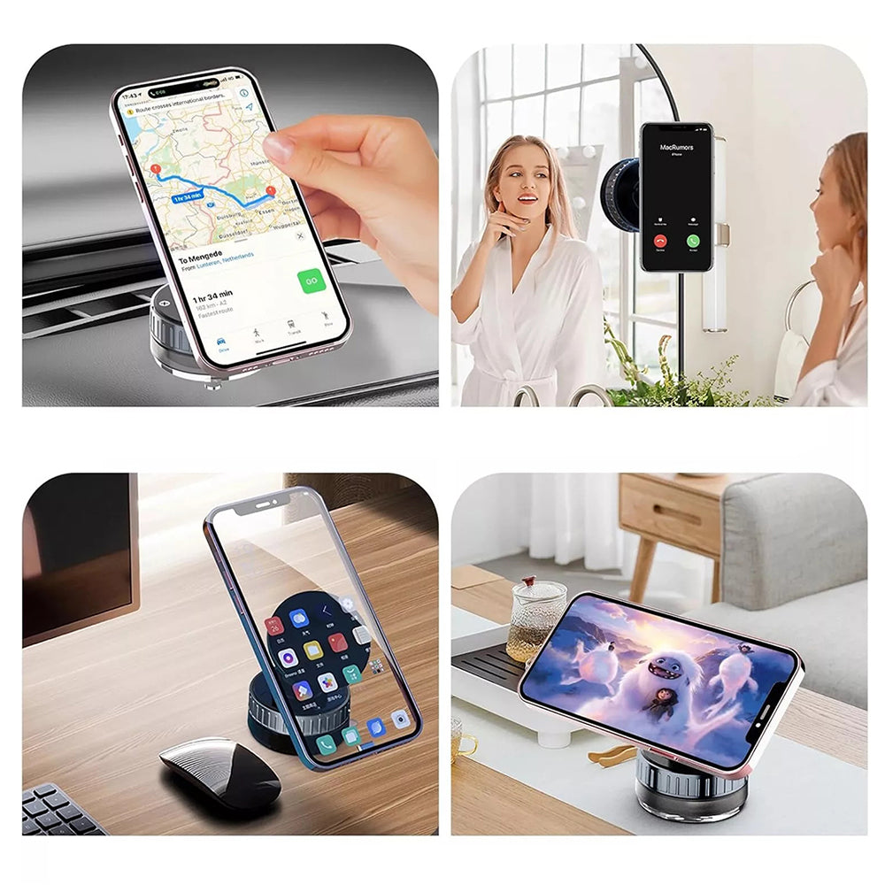 Incarcator Auto Wireless Techsuit HOLD253, 15W, 1.67A, Negru