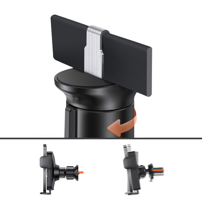 Incarcator Auto Wireless Baseus Wisdom, 15W, 1.67A, Negru CGZX000001