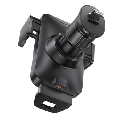 Incarcator Auto Wireless Baseus Wisdom, 15W, 1.67A, Negru CGZX000001