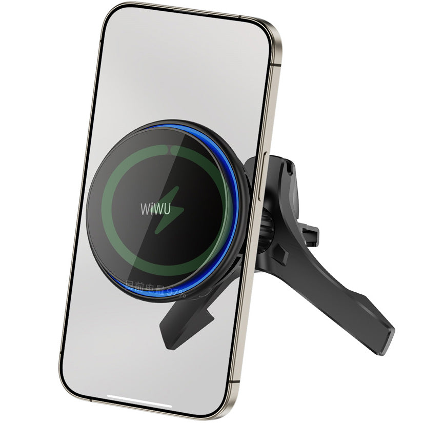 Incarcator Auto Wireless WiWu CH-317, 15W, 1.67A, Negru