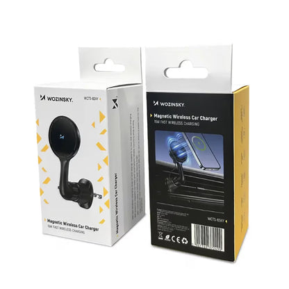 Incarcator Auto Wireless WZK WCT5-6S4Y, 15W, 1.67A, Negru