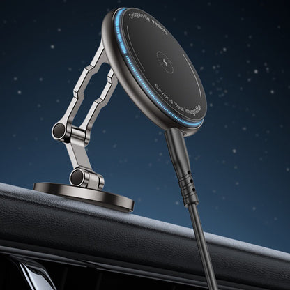 Incarcator Auto Wireless Yesido C306, 15W, 1.67A, Negru