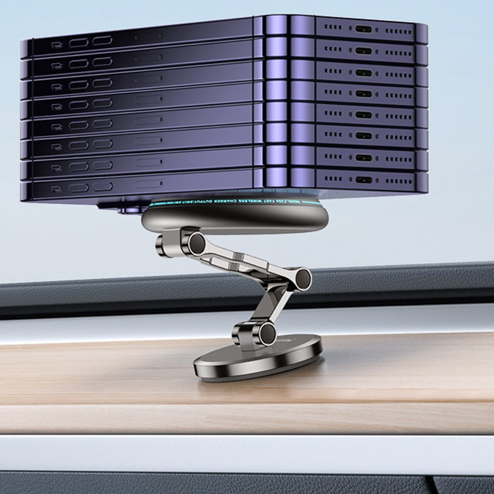 Incarcator Auto Wireless Yesido C306, 15W, 1.67A, Negru