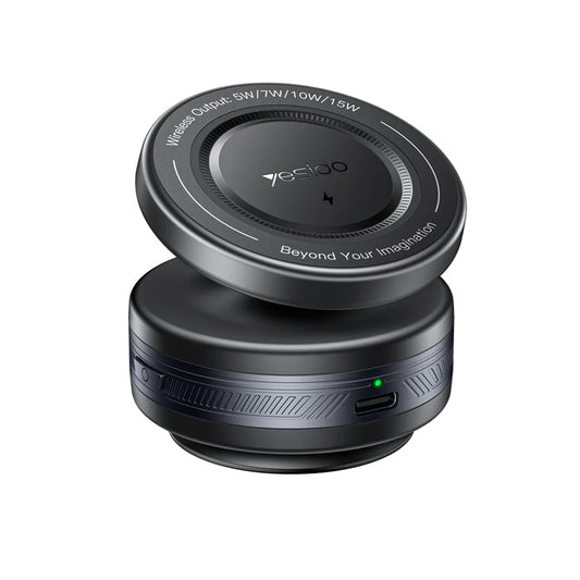 Incarcator Auto Wireless Yesido C310, 15W, 1.67A, Negru