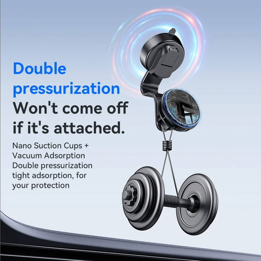 Incarcator Auto Wireless Yesido C311, 15W, 1.67A, Negru