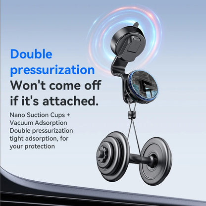 Incarcator Auto Wireless Yesido C311, 15W, 1.67A, Negru