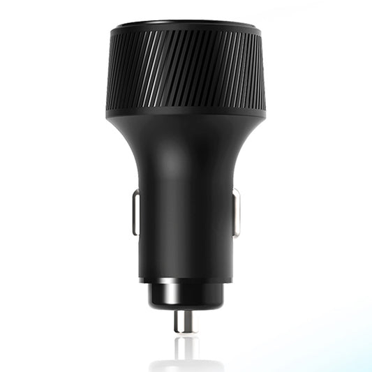 Incarcator Auto Yesido Y31 Display, 18W, 3A, 2 x USB-A, Negru