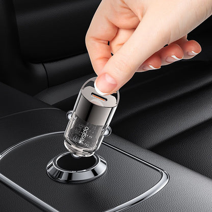 Incarcator Auto Yesido Y67, 45W, 3A, 1 x USB-C, Negru