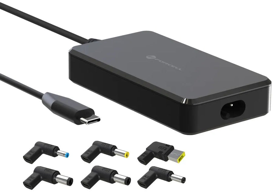 Incarcator Forcell F-Energy E856, 65W, Negru
