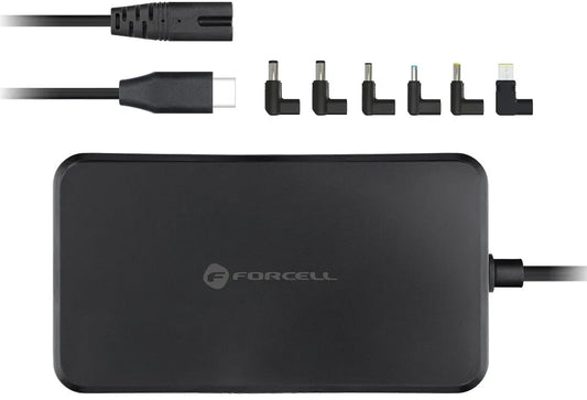 Incarcator Forcell F-Energy E856, 65W, Negru