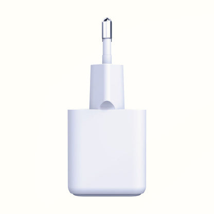 Incarcator Retea 3MK Hyper, 20W, 3A, 1 x USB-A - 1 x USB-C, Alb