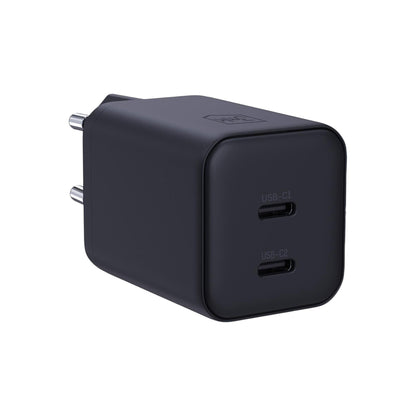 Incarcator Retea 3MK Hyper, 45W, 2 x USB-C, Negru