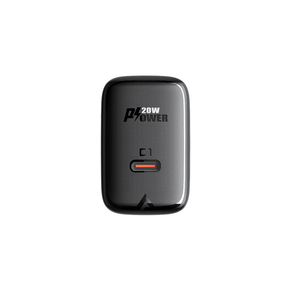 Incarcator Retea Acefast A1, 20W, 3A, 1 x USB-C, Negru
