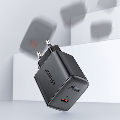 Incarcator Retea Acefast A1, 20W, 3A, 1 x USB-C, Negru