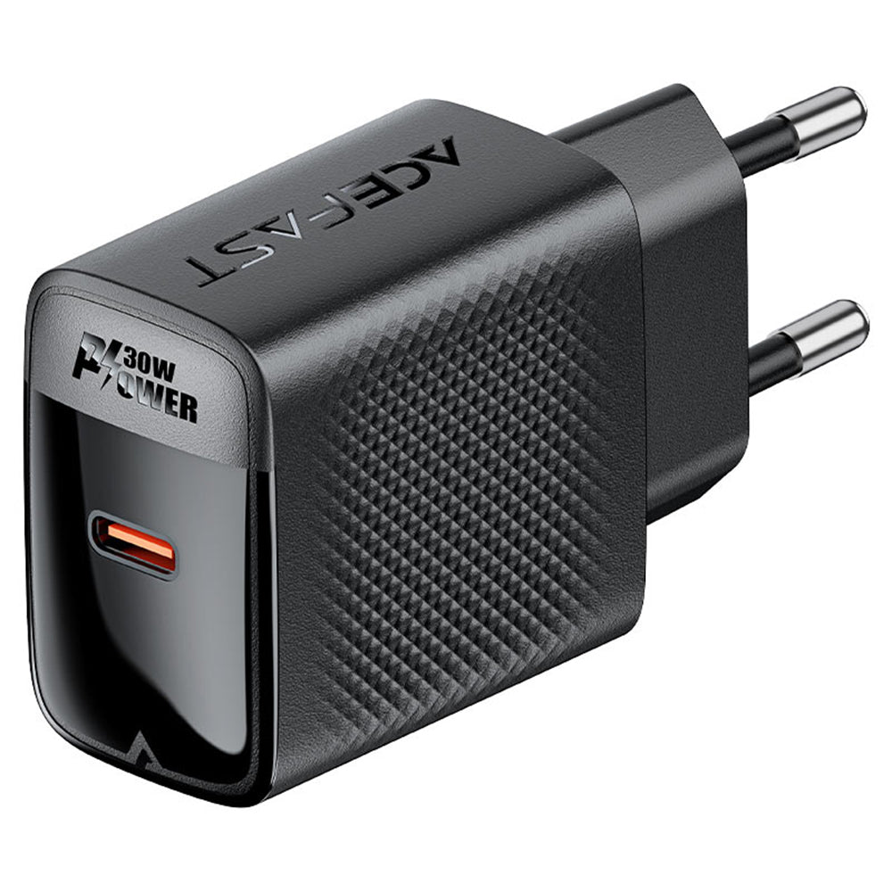 Incarcator Retea Acefast A102, 30W, 3A, 1 x USB-C, Negru