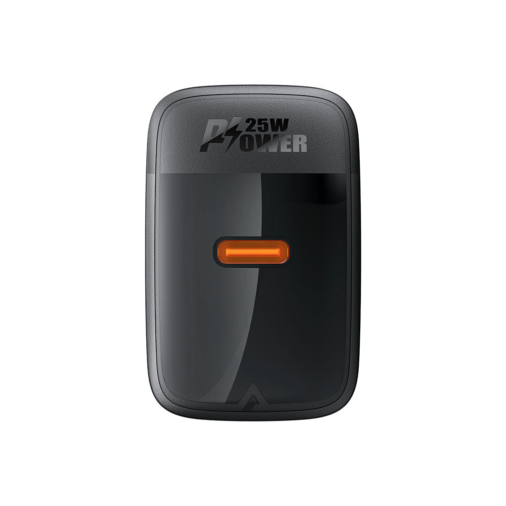 Incarcator Retea Acefast A104, 25W, 3A, 1 x USB-C, Negru